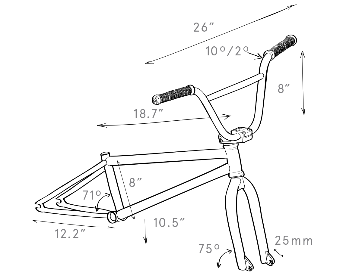 Sierra Bike 18" Specs