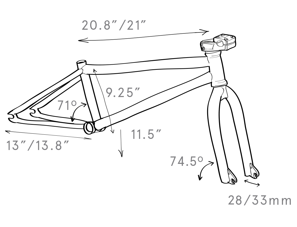 Aire Frameset Specs